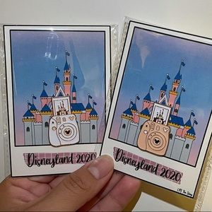 Polaroid Disneyland pins